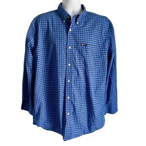 Chaps Easy Care Long Sleeve Button Down Shirt Men's Large